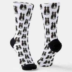 Chaussette Mariage Rottweilers marié et chien de chambre mign