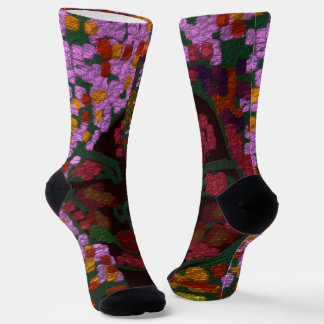 Chaussette Mariée Florale
