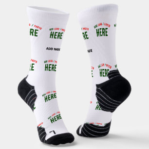 CHAUSSETTE MARQUE BLANCHE MODERNE ET PERSONNALISABLE VÉRIFIÉE
