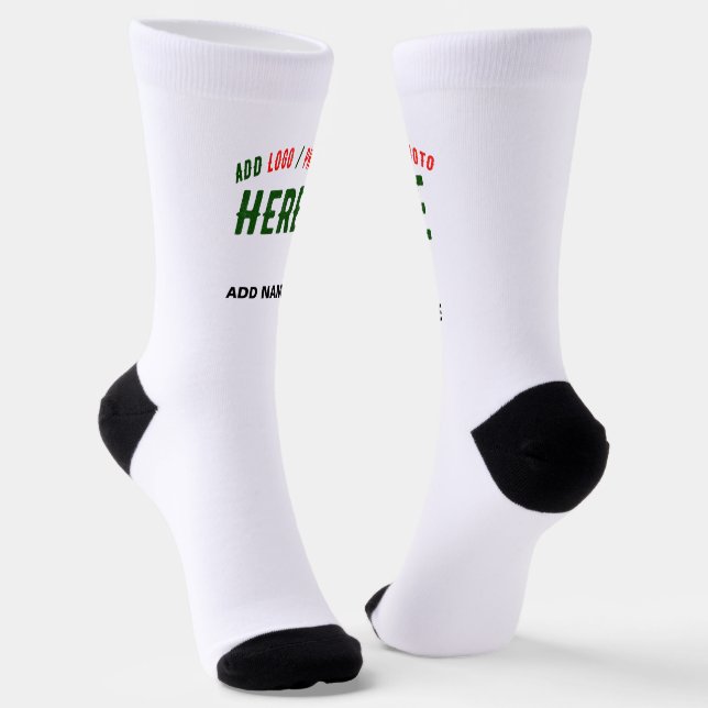 CHAUSSETTE MARQUE BLANCHE MODERNE ET PERSONNALISABLE VÉRIFIÉE (Angulaire)