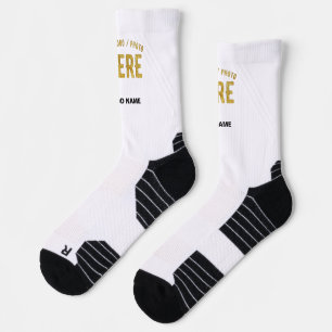 CHAUSSETTE MARQUE BLANCHE MODERNE ET PERSONNALISABLE VÉRIFIÉE