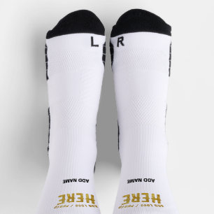 CHAUSSETTE MARQUE BLANCHE MODERNE ET PERSONNALISABLE VÉRIFIÉE