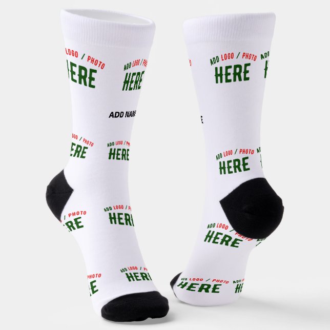 CHAUSSETTE MARQUE BLANCHE MODERNE ET PERSONNALISABLE VÉRIFIÉE (Angulaire)