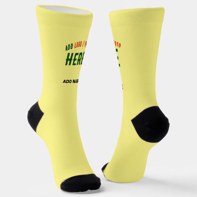 CHAUSSETTE MARQUE VÉRIFIÉE MODERNE ET MODERNE PASTEL JAUNE (Angulaire)