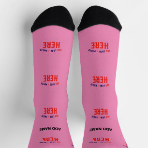 CHAUSSETTE MARQUE VÉRIFIÉE ROSE CHAUDE MODERNE ET COUSTE