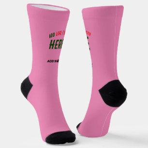 CHAUSSETTE MARQUE VÉRIFIÉE ROSE CHAUDE MODERNE ET COUSTE