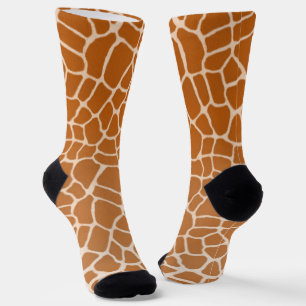 Chaussette Marques de girafe réalistes Jambes d'animaux amusa