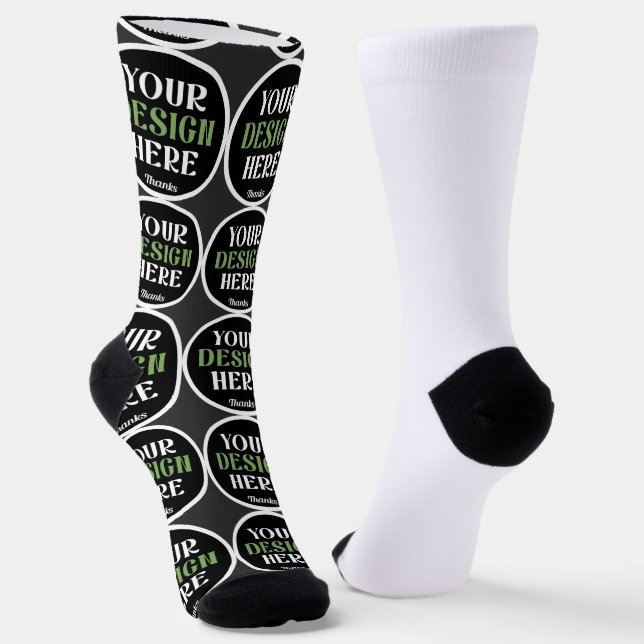 Chaussette Masculin, propre, tranchant et confiant (Angulaire)