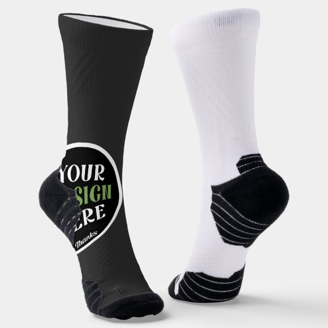 Chaussette Masculin, propre, tranchant et confiant (Angulaire)