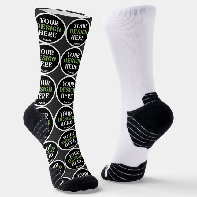 Chaussette Masculin, propre, tranchant et confiant (Angulaire)