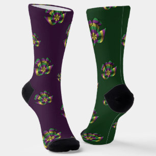 Chaussette Masque Mardi Gras