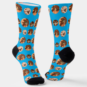 Chaussette Meerkat Collarge, Chaussettes Full Print Crew