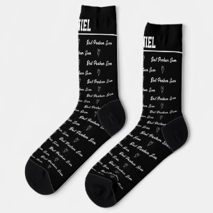 Chaussette Meilleur Partenaire Ever Monogramme Amusant