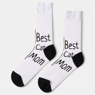 Chaussette Meilleure maman chat papa ajouter chat photo nom c