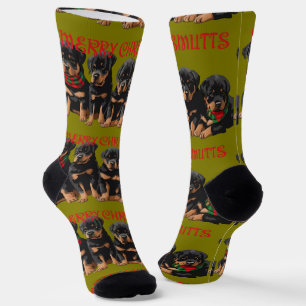 Chaussette Merry Chrismutts Noël Festive Puppies de Noël