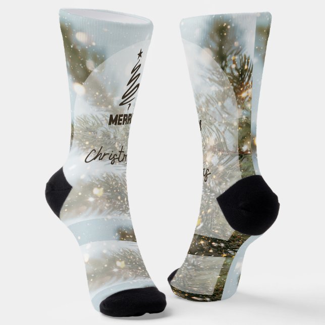 Chaussette Merry Christmas (Angulaire)