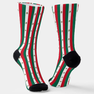 Chaussette Mexique Chaussettes, patriotique drapeau mexicain