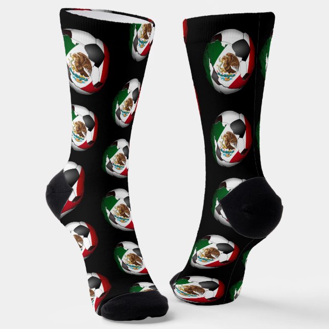 Chaussette Mexique Soccer Ball (Angulaire)