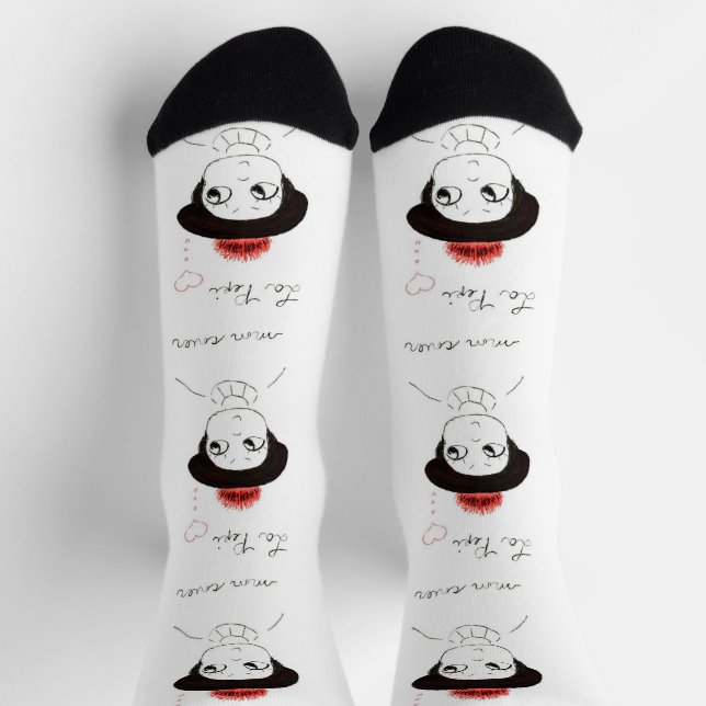 Chaussette Mignonne, Amusante, Chaussettes (Haut)