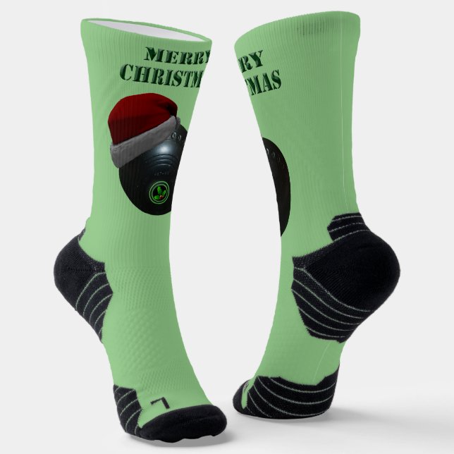 Chaussette Minimalists Bows Joyeux Noël, (Angulaire)