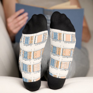 Chaussette Modèle architectural moderne
