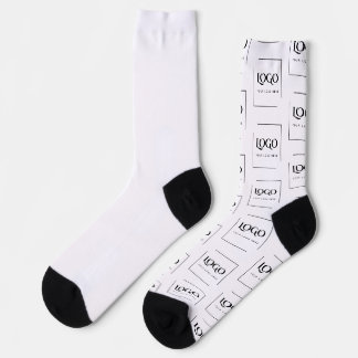 Chaussette Modèle de logo personnalisé élégant
