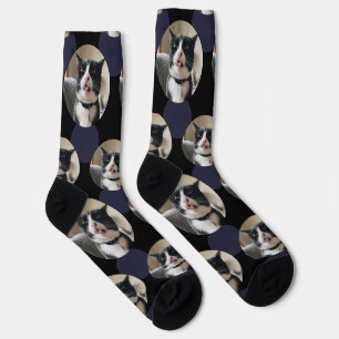 Chaussette Modèle de photo de cadeau drôle