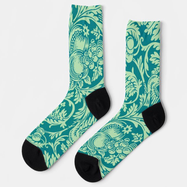 Chaussette Modèle Queen Anne, William Morris (Gauche)