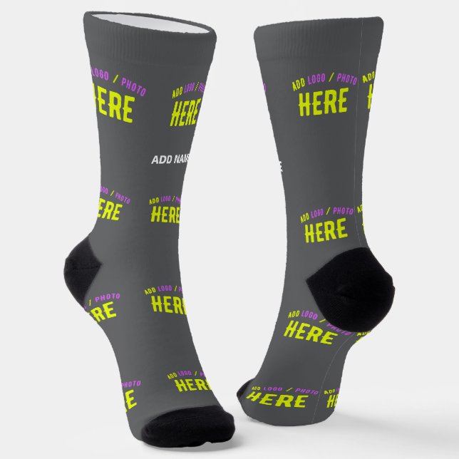 CHAUSSETTE MODERNE MODERNE PERSONNALISABLE GRAY VÉRIFIÉ (Angulaire)