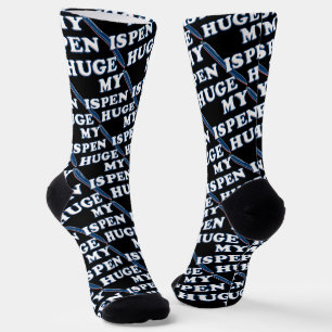 Chaussette Mon Stylo Est Un Énorme Humour Sarcastique Offensi