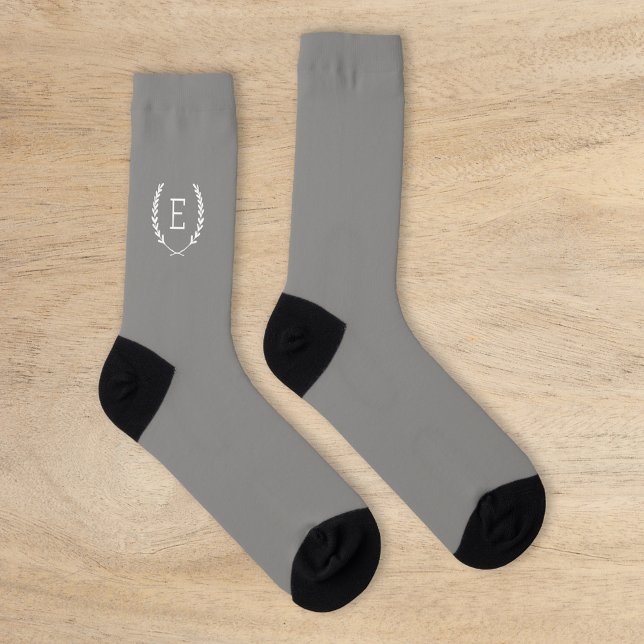 Chaussette Monogramme de Laurel Crest (Créateur téléchargé)