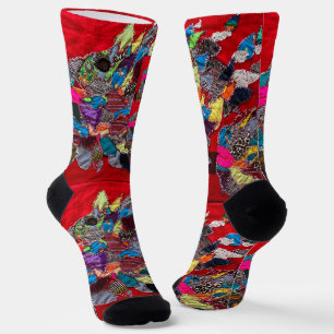 Chaussette Monstre maman.