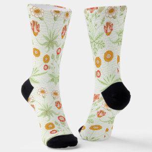 Chaussette Morris Daisy, Modèle Floral Victorien Classique