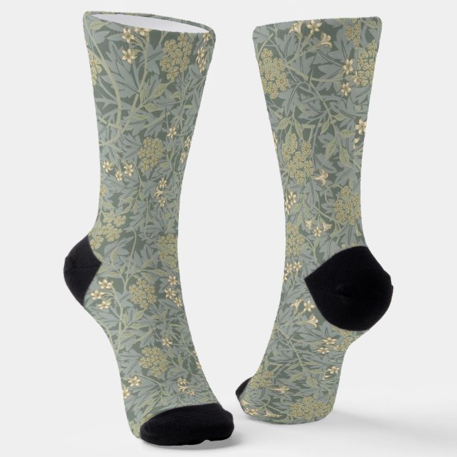Chaussette Morris Vine & Jasmine Jardin Fleur Classique (Angulaire)