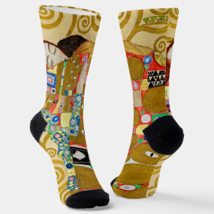 Chaussette Mosaïque d'accomplissement de Klimt : Frise vintag