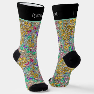 Chaussette Mosaïque de verre parkly Regarder avec votre propr
