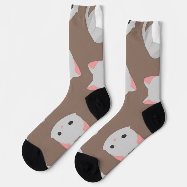 Chaussette Motif (Gauche)