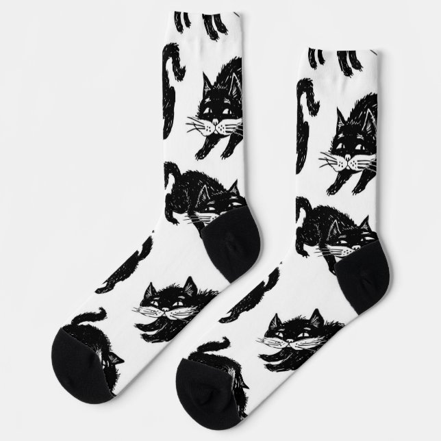 Chaussette Motif (Gauche)