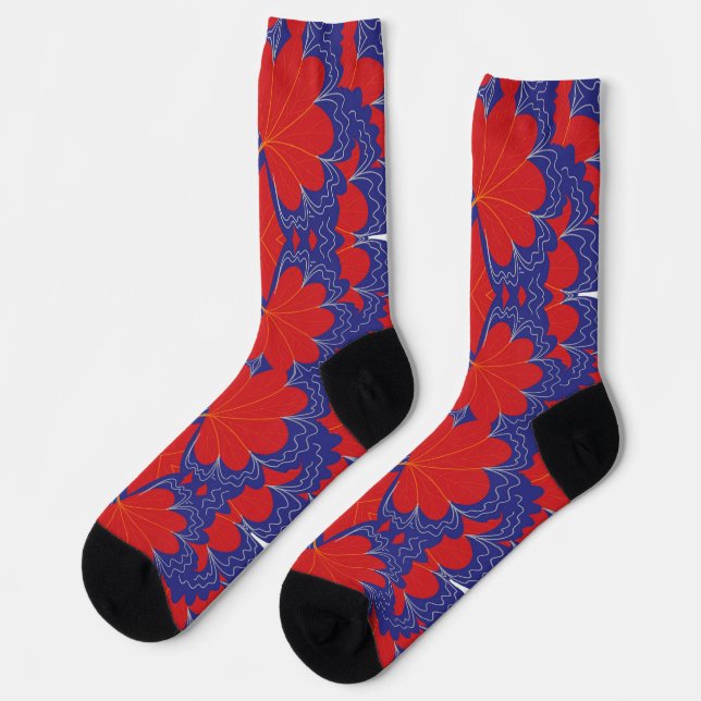 CHAUSSETTE MOTIF (Gauche)