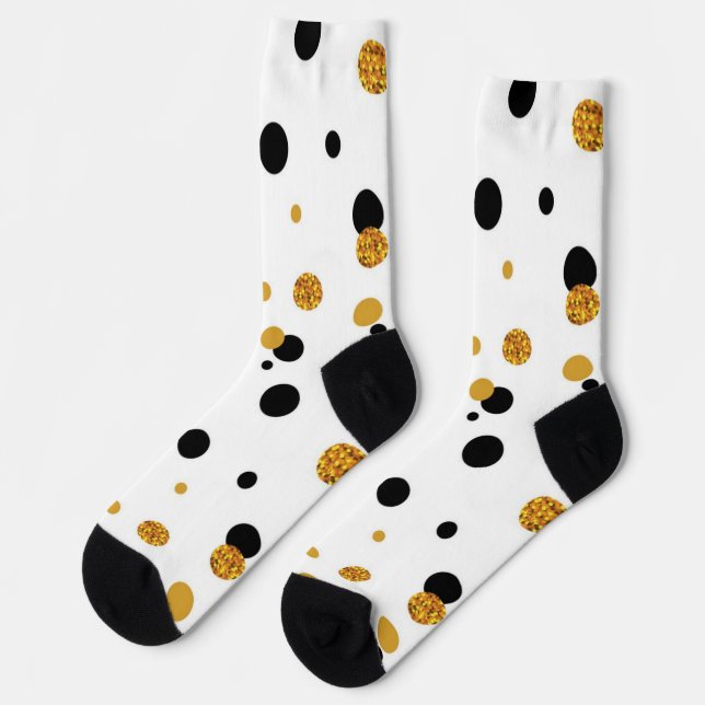 Chaussette Motif à pois (Gauche)