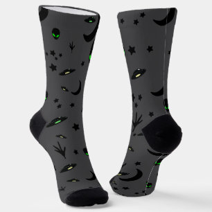Chaussette Motif à thème extraterrestre