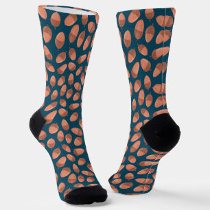 Chaussette Motif Acorn bleu