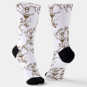 Chaussette Motif Bébé Martini Espresso