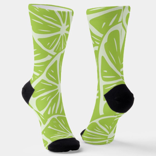 Chaussette Motif citron (Angulaire)