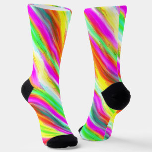 Chaussette Motif coloré