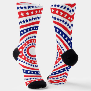 Chaussette Motif de bague patriotique