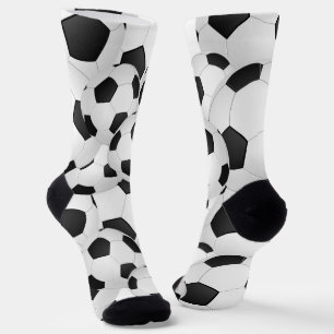 Chaussette Motif de balles de football