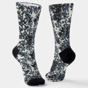 Chaussette Motif de camouflage urbain numérique