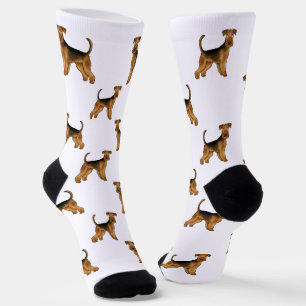 Chaussette Motif de chien Terrier Airedale Mignon Bingley Ter