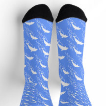 Motif de dauphins nageant